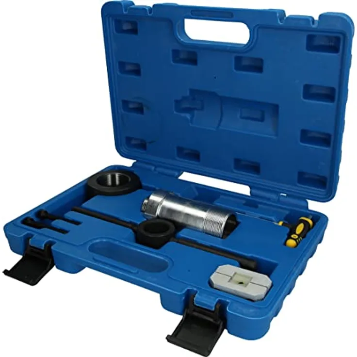 Brilliant Tools BT651100, Drehmomentschlüssel für Stoßdämpfer mit Zuganschlagsfeder, 8-teiliges Montageset