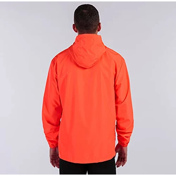 Joma Running Night, Herren Laufjacke mit verstellbarer Kapuze und reflektierendem Logo, Blau, S – Bild 3