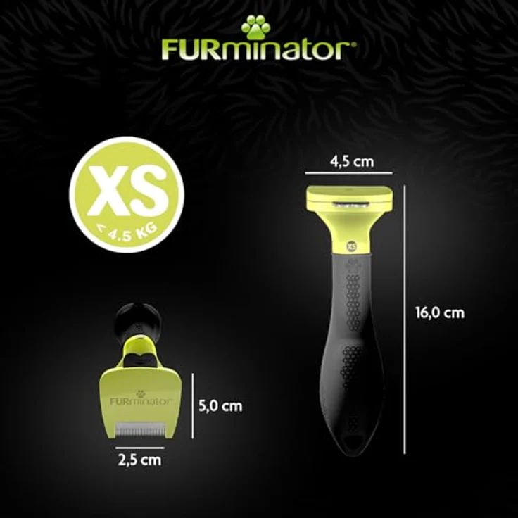 FURminator Fellbürste für langhaarige Schoßhunde, deShedding-Pflege Werkzeug - Preisvergleich – Bild 5