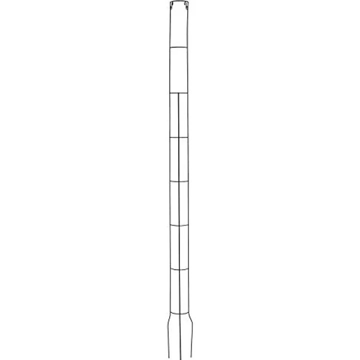 bellissa 1 Stück Tomatenturm - Tomatensäule - Rankhilfe für Tomaten und Gurken - Stütze zum Pflanzen von Gemüse - Ø 9 cm, Höhe 160 cm – Bild 1
