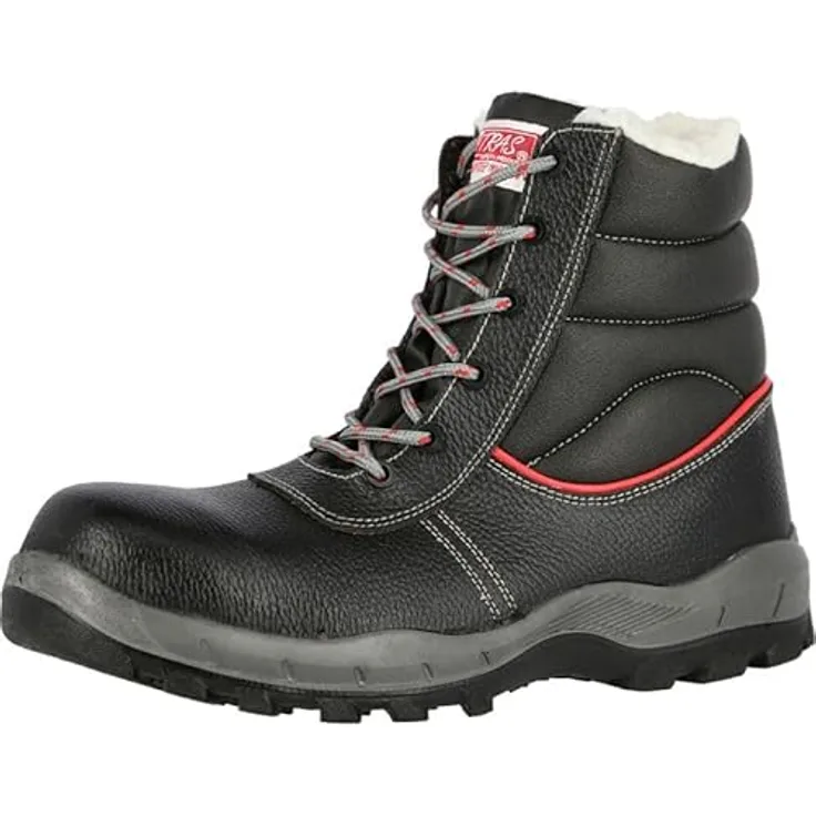 Nitras NITRAS STEP MID+ MF W, S3 CI Sicherheitswinterstiefel, hoch, schwarz, EN ISO 20345, DGUV Regel 112-191, Größe 46