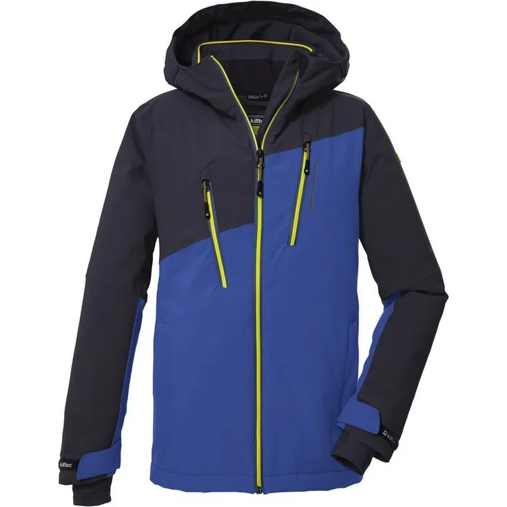 Killtec Skijacke KSW 173 BYS SKI JCKT, Winterjacke für Kids mit 10.000 mm Wassersäule, blau