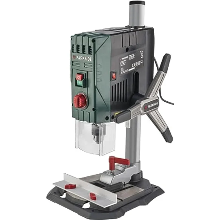 PARKSIDE® Tischbohrmaschine »PTBMOD 710 B2«, Standbohrmaschine, elektronische Drehzahlregelung, mit integriertem Laser, PSIDE