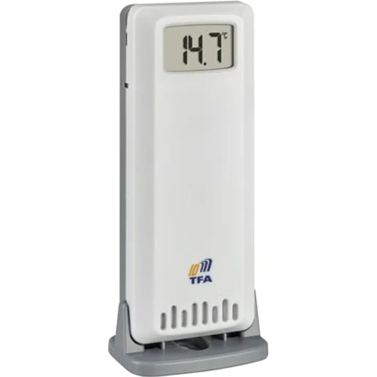 TFA Dostmann TFA.me 35.8107.01 ID-07 WLAN Funkwetterstation mit 4 Tagen Profi-Wetterprognose, 40 Wettersymbole, Farbdisplay, Warnfunktion, schwarz (ohne Batterien) – Bild 5