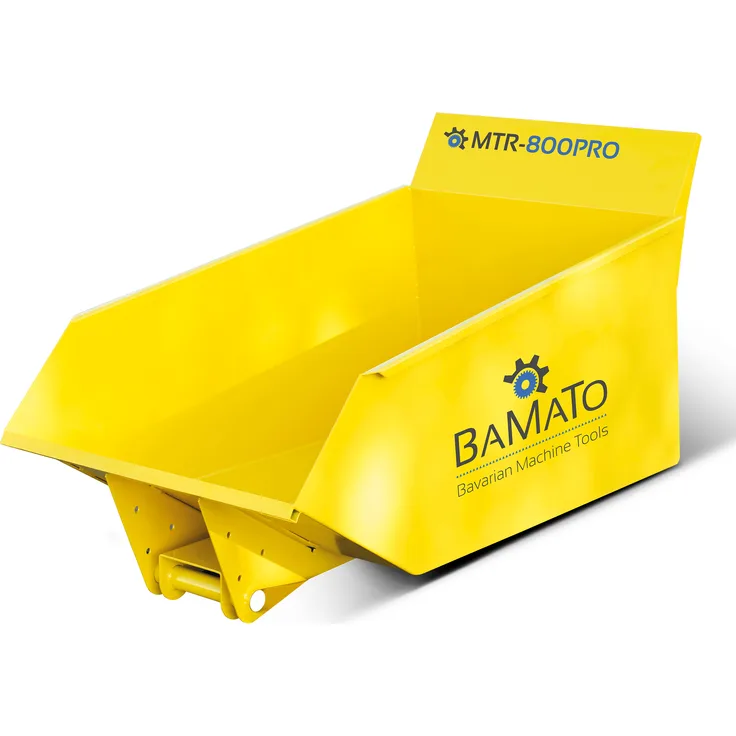 BAMATO gerade Schüttmulde für Raupendumper MTR-800PRO
