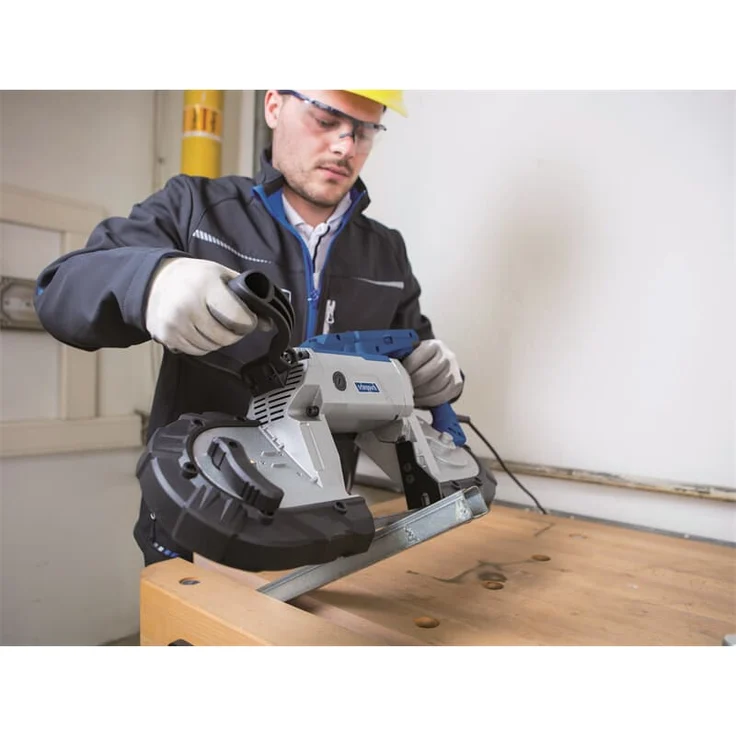 Scheppach 5901507901 MBS1100 Metallbandsäge-220-240V 50Hz 1100W 127mm, 1100 W, 240 V – Bild 4