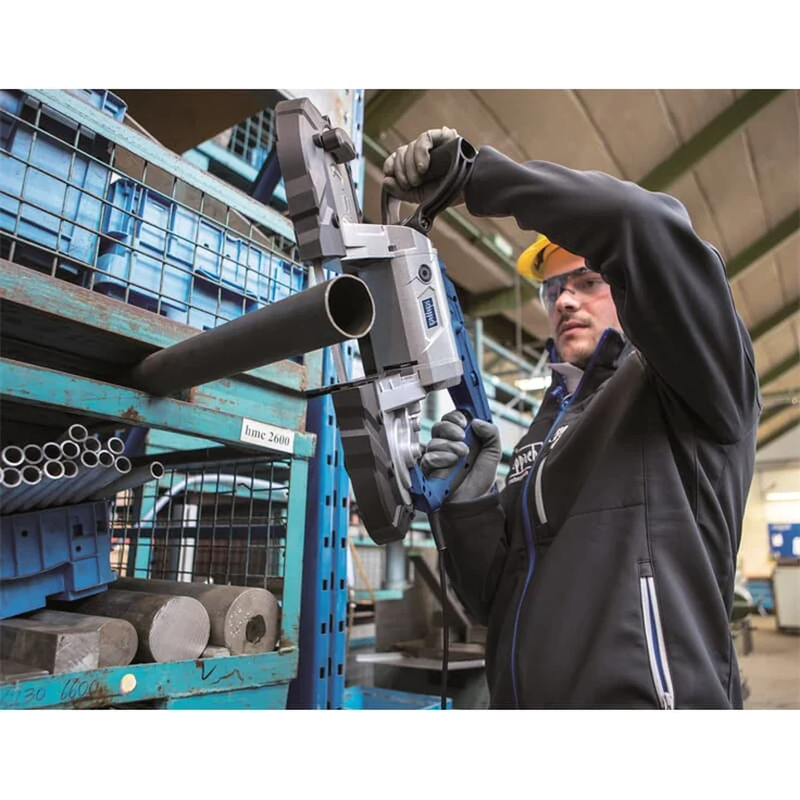 Scheppach 5901507901 MBS1100 Metallbandsäge-220-240V 50Hz 1100W 127mm, 1100 W, 240 V – Bild 5