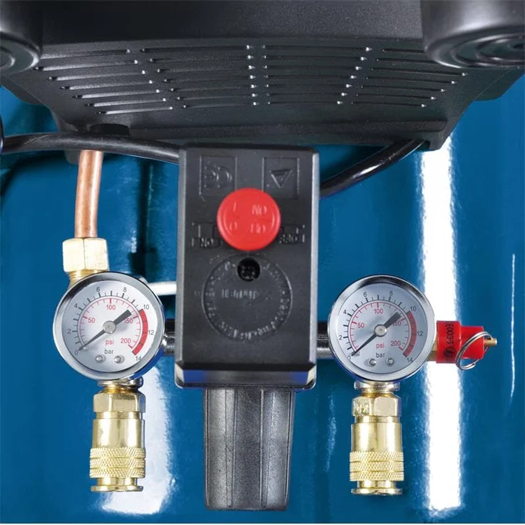 Scheppach HC105DC Druckluft Kompressor 10 bar 1,8 kW 100 Liter, Ölfrei – Bild 3