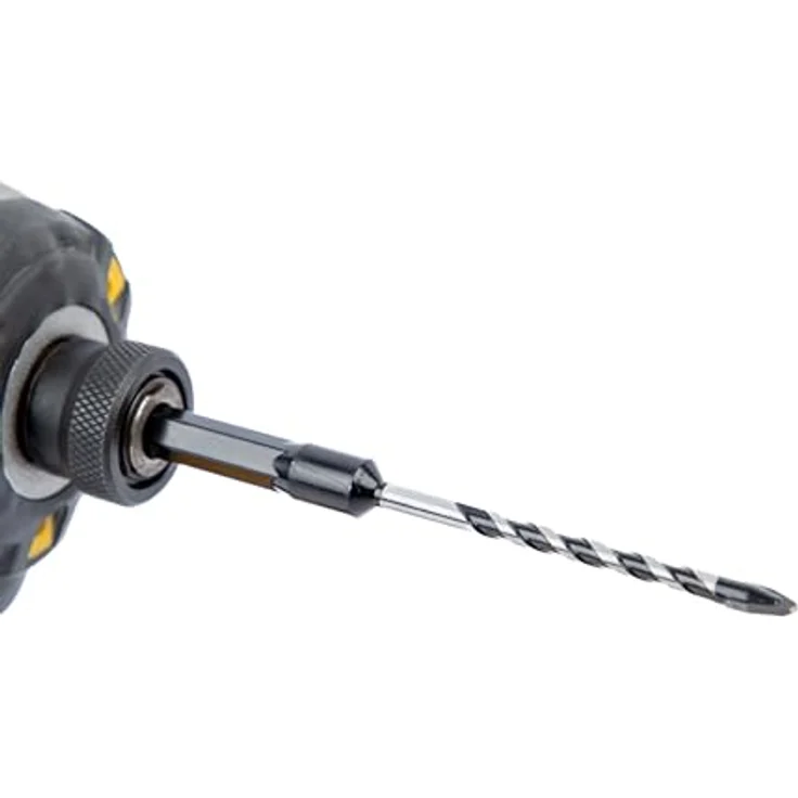 C.K Tools Vorteck HD Stein und Fliesenbohrer 5mm x 105mm, Hartmetall Pfeilspitze, 1/4 Zoll Hex Quick Lock Schaft, schlagfest für Ziegel, Beton und Keramik – Bild 4