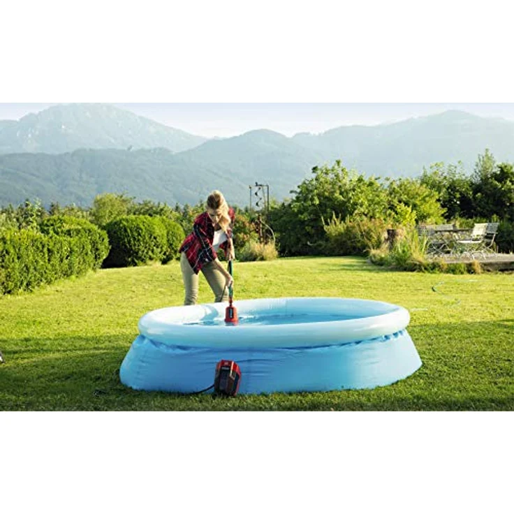 Einhell Akku-Klarwasserpumpe GE-SP 18 Li - ohne Akku ohne Ladegerät Klarwasserpumpe – Bild 4
