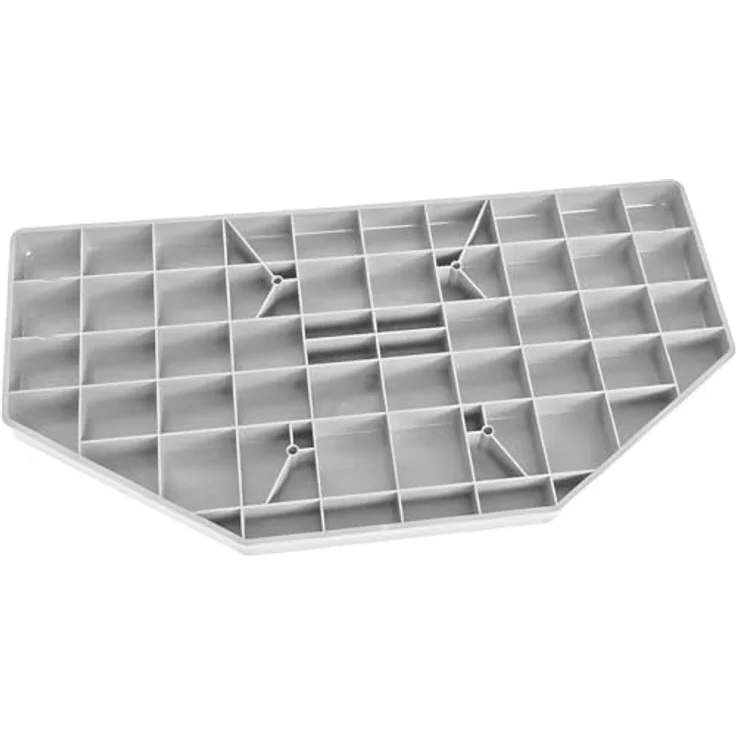 CF Sitzbohle, Abdeckplattform für Achtformpool, Einzelstück, weiß, aus hochwertigem Kunststoff, Maße 50 x 25 x 3 cm – Bild 2