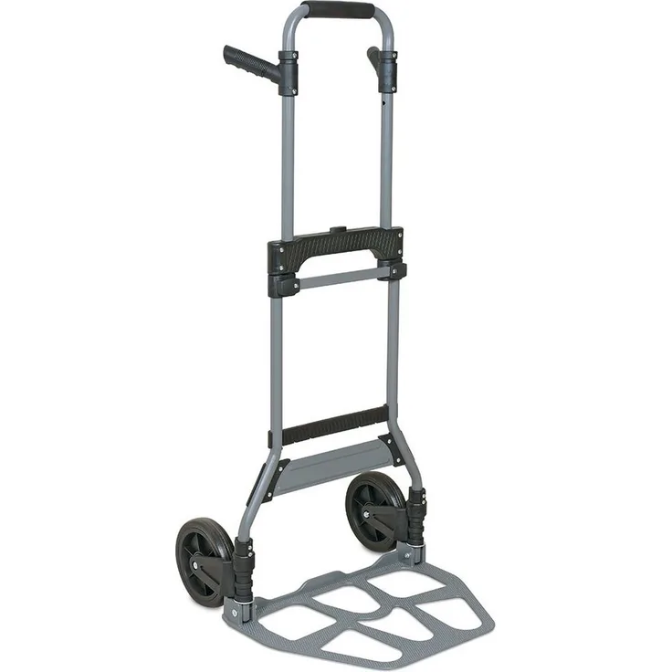 BRB-Lagertechnik Sackkarre Klappbare Stahl-Transport- und Sackkarre, Tragkraft 100 kg, GS geprüft von TÜV SÜD Product Service