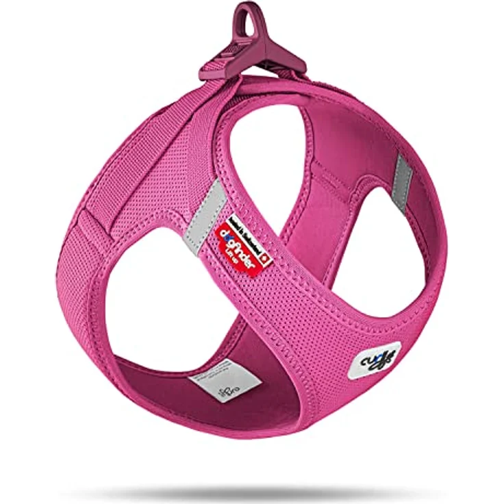 Curli Harness curli Clasp Air-Mesh Fuchsia 3XS – Bild 1