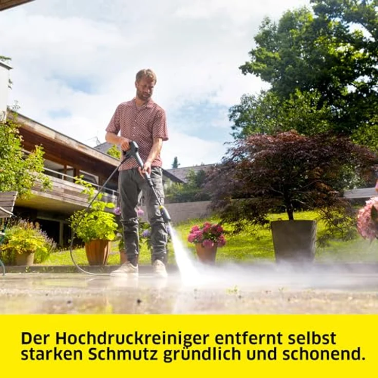 Kärcher Home & Garden K 6 Comfort Premium Hochdruckreiniger, 160 bar, wassergekühlter Motor, 4-in-1-Multi Jet-Strahlrohr, ergonomische G 180 Q COMFORT!Hold Pistole – Bild 3