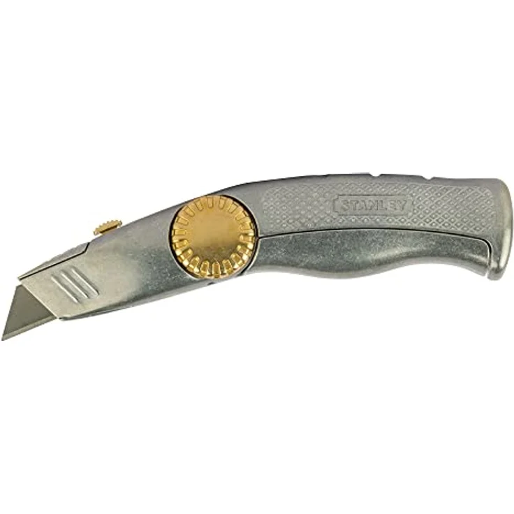 Stanley FatMax Messer einziehbare Klinge (robustes Gehäuse, ergonomisches Design, InterLock, magnetische Spitze) 0-10-819 – Bild 4
