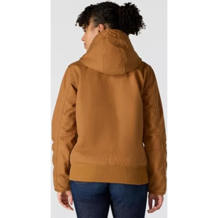 Carhartt WASHED DUCK ACTIVE JACKET, Arbeitsjacke aus 100% Baumwolle, LOOSE FIT, mit isolierender 3M Wattierung, schwarze Farbe – Bild 2