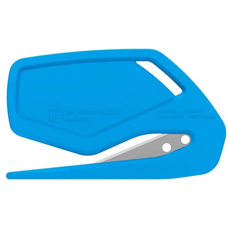 Martor SECUMAX POLYCUT, Sicherheitsmesser mit spitzer Klinge, Einwegmesser aus Kunststoff, handlich und leicht – Bild 2
