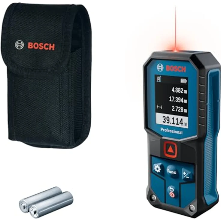 Bosch Professional GLM 40-31, Laser-Entfernungsmesser mit 40m Reichweite, robust und IP65-zertifiziert – Bild 2