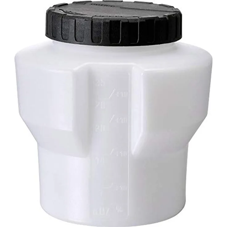 Einhell Farbbehälter 1.000 ml, passend für Farbsprühsysteme TC-SY 400 P/500 P/600 S/700 S, mit Schraubdeckel