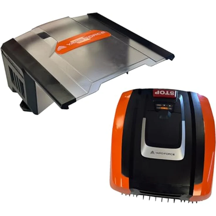 YARD FORCE Easymow 260B Plus, Rasenmähroboter mit Bluetooth-App-Steuerung, 20 V Akku und Mähroboter-Garage – Bild 2