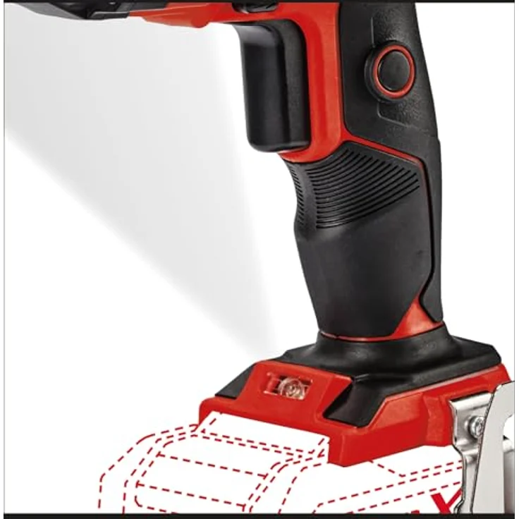 Einhell Akku-Trockenbauschrauber TE-DY 18 Li-Solo Power X-Change PXC (Li-Ion, 18 V, 4000 min.-1, Tiefenanschlag, Dauerbetrieb, ohne Akku und Ladegerät, inkl. Koffer E-Box S35) – Bild 6