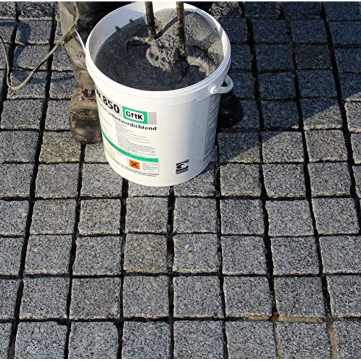 vdw 850 plus 2K-Fugenmörtel 25kg selbstverdichtend Natur – Bild 3