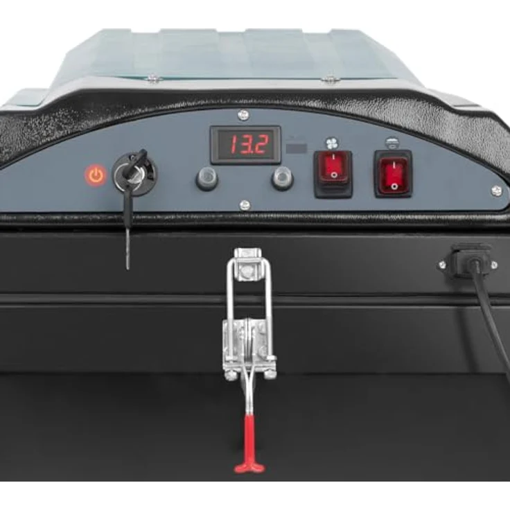 Ulsonix Handkehrmaschine Akku-Saug-Kehrmaschine Kehrsaugmaschine 4800 m²/h Bürstenbreite 52 cm, weiß – Bild 2