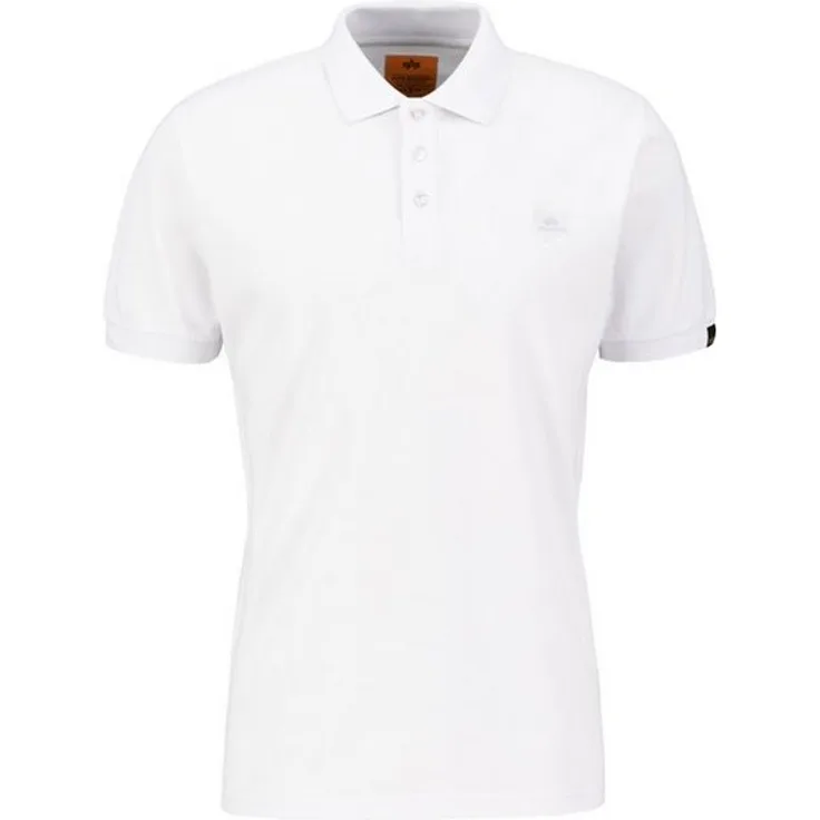 Alpha Industries X-Fit Polo Shirt for Men - Classic Regular Fit Polo in Unimuster, Blue