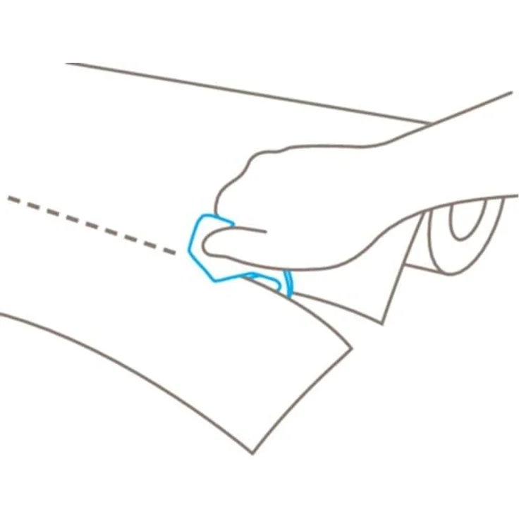 Martor SECUMAX POLYCUT, Sicherheitsmesser mit spitzer Klinge, Einwegmesser aus Kunststoff, handlich und leicht – Bild 10