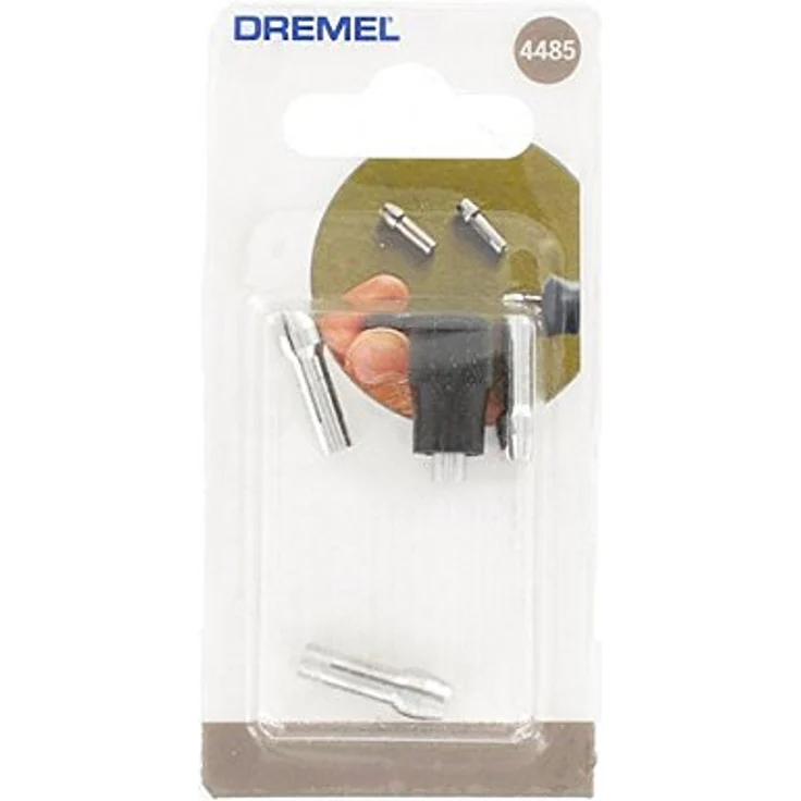 Dremel 4485 Spannzangen--Zubehör Set (mit Spanmutter und 4 Spannzangen (0,8 - 1,6 - 2,4 - 3,2 mm) zum Aufspannen von Werkzeugen) – Bild 5
