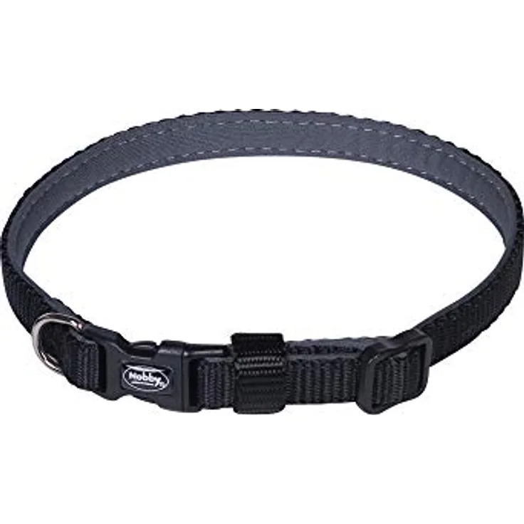 Nobby Halsband Classic Preno Mini, schwarz, L: 20-35 cm, B: 10 mm, 1 Stück