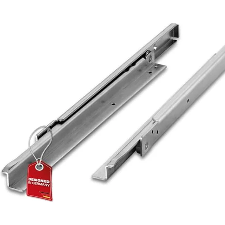 SOTECH RT1-100-B16-L550-NF, Schwerlast-Teilauszug mit 100 kg Tragkraft, 550 mm Länge, verzinkter Stahl – Bild 1