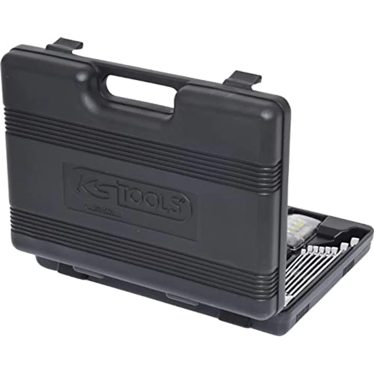 KS Tools 911.0650 Werkzeugset, 6-kant FlankTraction-Profil, matt satiniert, Chrom Vanadium, in stabilem Kunststoffkoffer – Bild 2