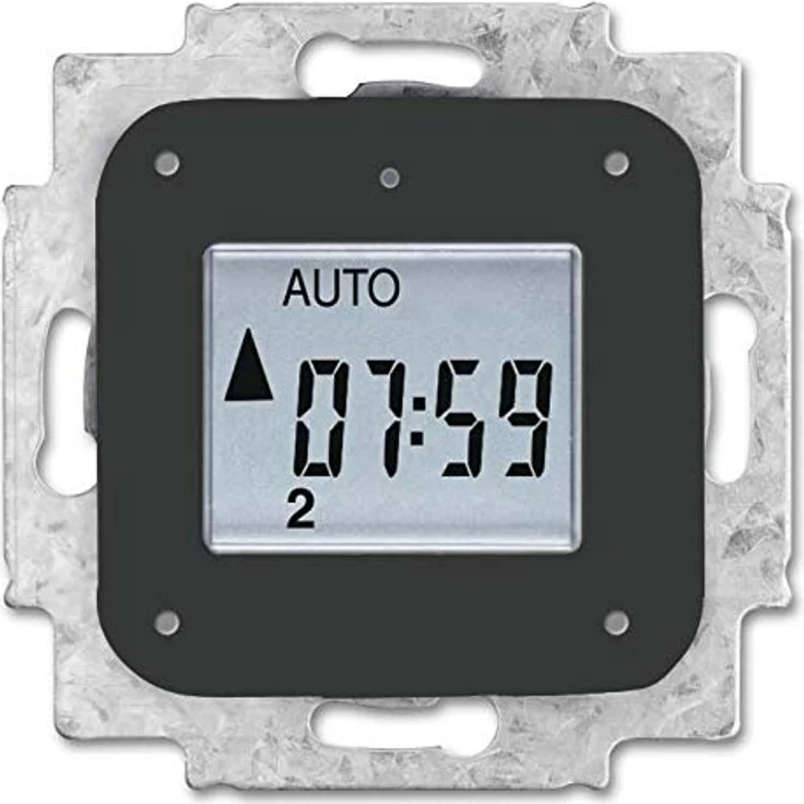 Busch-Jaeger 6422 U, Kompakt-Jalousien-Timer mit Speicherfunktion, Schwarz, 230 V, IP20 – Bild 1