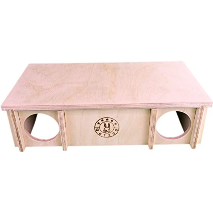 Getzoo Wohnlabyrinth Samy, 28 x 14,5 cm, Dreikammersystem mit abnehmbarem Dach, ideal für Farbmäuse & Zwerghamster – Bild 2