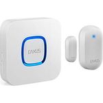 Eaxus Funk Durchgangsmelder mit Türgong und Sensor 182m Reichweite