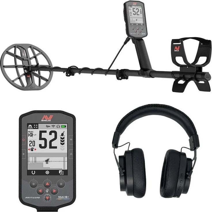 Minelab Metalldetektor Manticore, Multifrequenz, 2D Anzeige, Profi Detektor – Bild 1