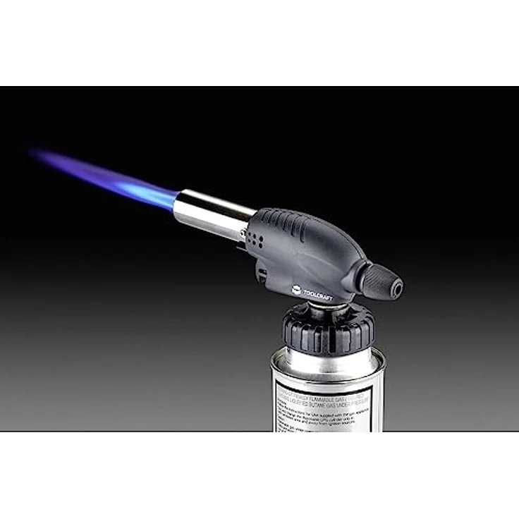TOOLCRAFT Lötkolben Gasbrenner, max. Temperatur 1500 °C, inkl. Bajonettverschluss und Butan-Patronen – Bild 3