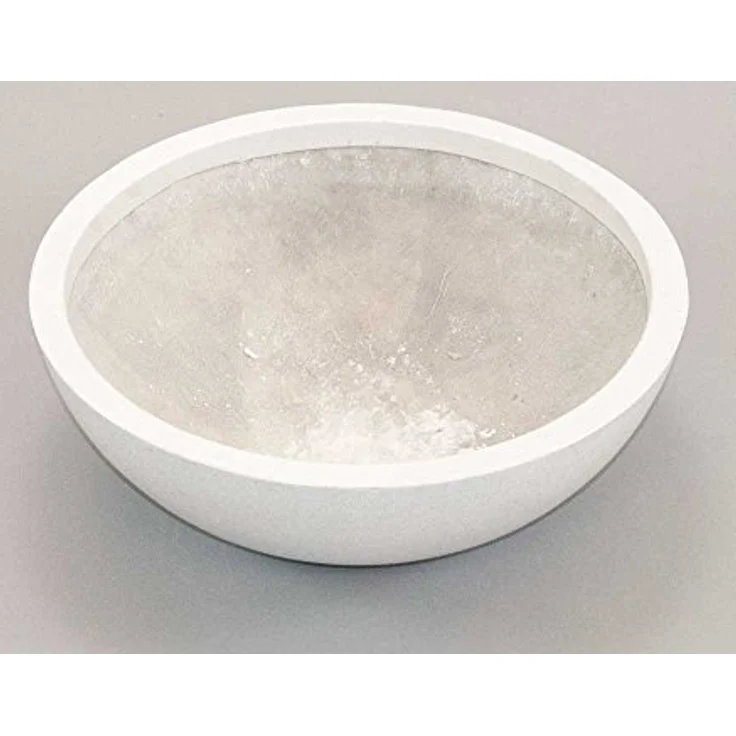 Elegant Einrichten Pflanzkübel Fiberglas Schale-Rund D46xH16cm, Perlmutt-Weiß, UV-beständig und frostsicher – Bild 4