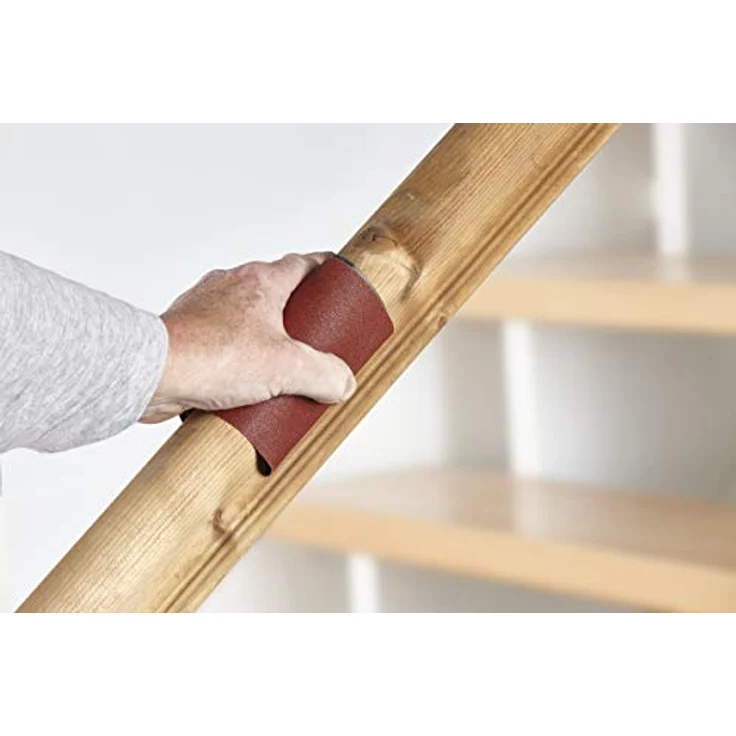 kwb Schleifpapier auf Rolle - Schleifpapier-Rolle 5 m für Metall, Holz, Lack 115 mm, Korn K-180 - Preisvergleich – Bild 4