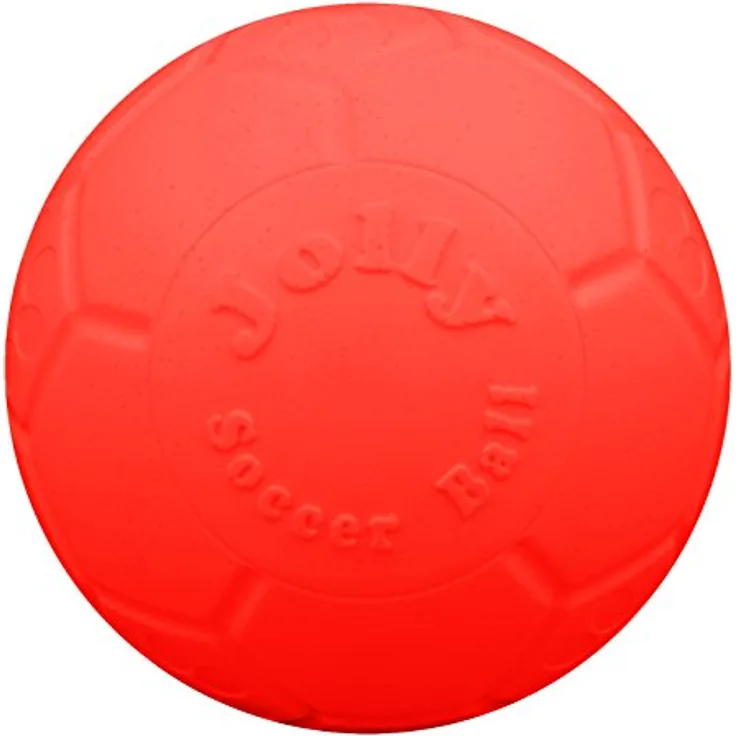 Jolly Pets Fußball, 15,2 cm, Rose, aus Jollyflex-Material, schwimmfähig, S/M