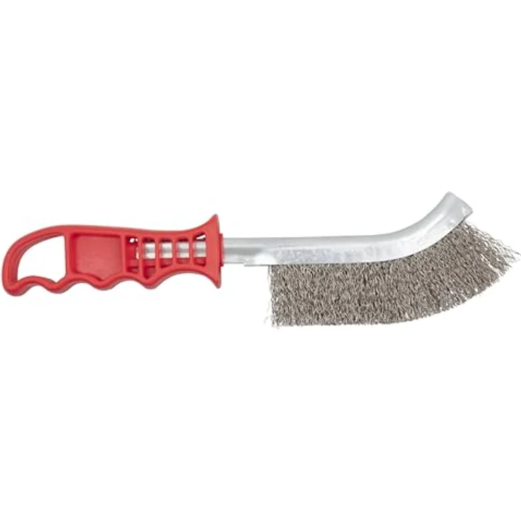 wolfcraft 1 Handdrahtbürste mit Kusto Griff VA – Bild 2