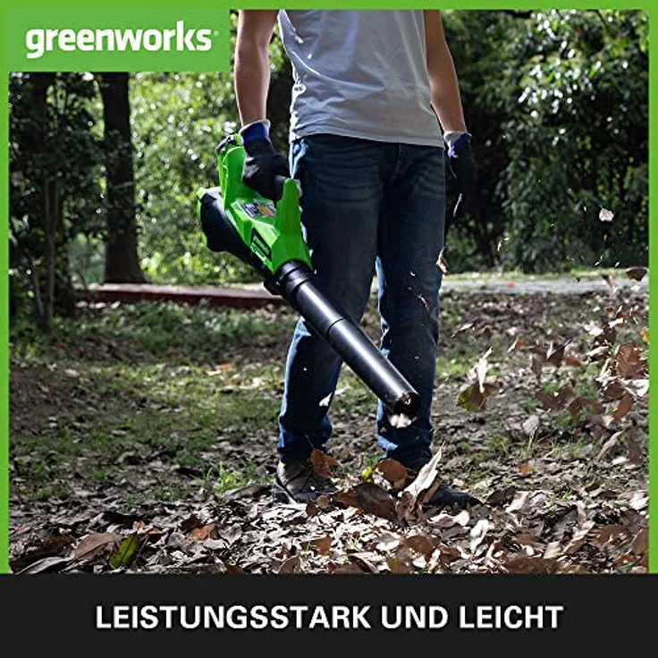 Greenworks 40V Akku-Axial-Laubbläser (ohne Akku und Ladegerät) - 2400807 – Bild 4