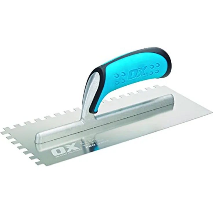 OX Pro 8mm Notch Trowel