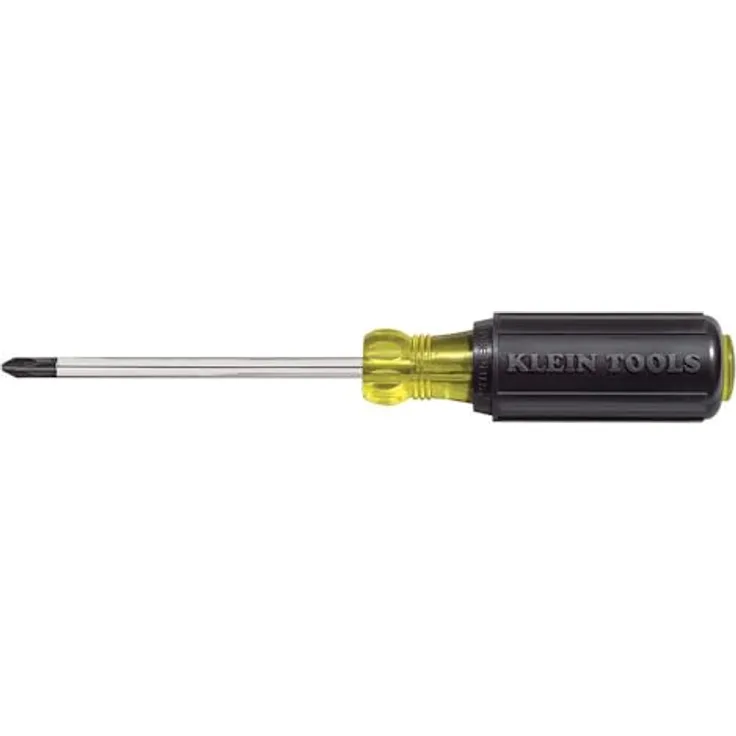 KLEIN TOOLS 603-4 Kreuz-Schraubendreher, PH2, 102 mm Rundschaft
