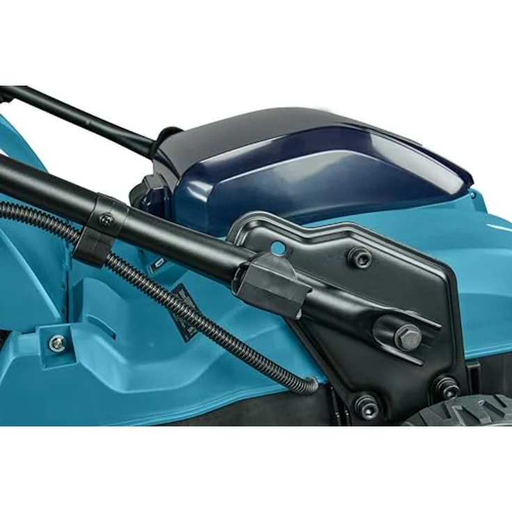 Makita Vertikutierer Akku- 40V max., professioneller Rasenpfleger mit 38 cm Arbeitsbreite, 18-stufig einstellbarer Arbeitstiefe, 50 Liter Grasfangsack, 180 mm ø Räder, Wet Guard – Bild 7