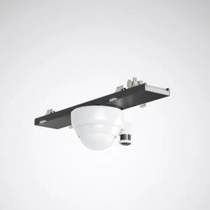 Trilux Bewegungsmelder Geräteträger mit DALI-2 Sensorik, 360° Erfassungswinkel, robustes Stahlblech, IP50, Innenbereich