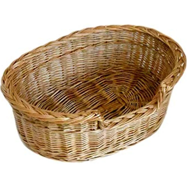 MyBer Katzenliege, Hundeliege, Katzenbett, Hundebett Haustier Sofa Liege Bett aus Weide K5-100-1 K5-100 (BTH 42cm/28cm/15cm) – Bild 1