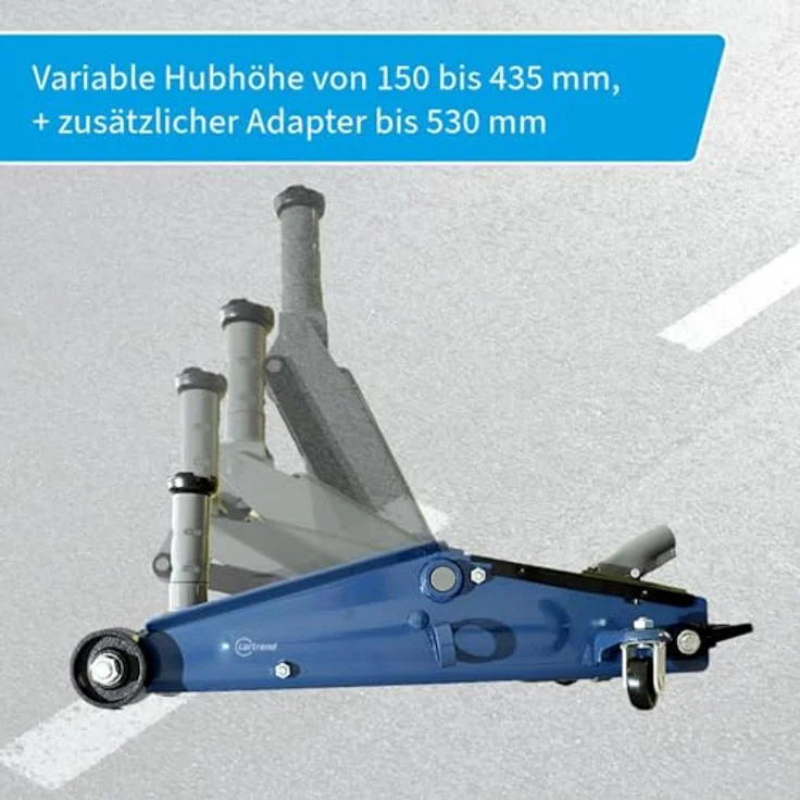 UniTEC Autoteile Unitec Rangierwagenheber 2500 kg SUV – Bild 4