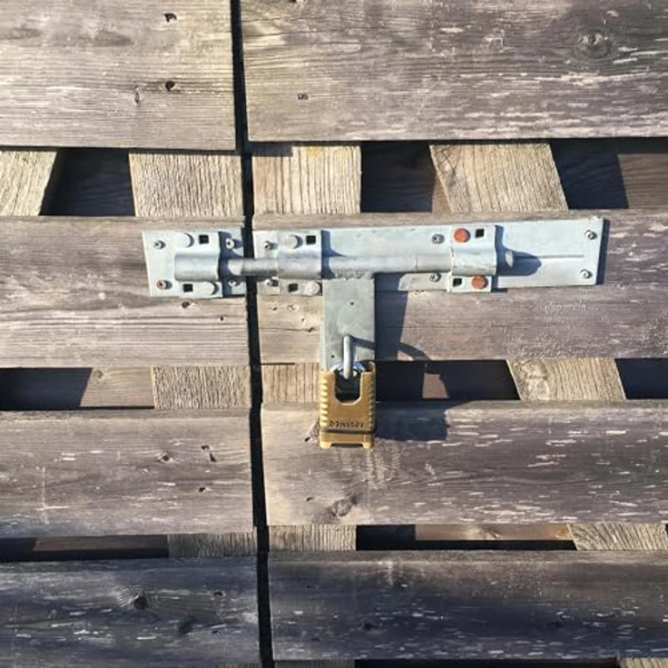 Master Lock Hochleistungs-Vorhängeschloss aus Massivmessing [geschlossener Bügel][Zahlenschloss] M1177EURD rostbeständig, sehr widerstandsfähig und wasserfest, messing – Bild 6